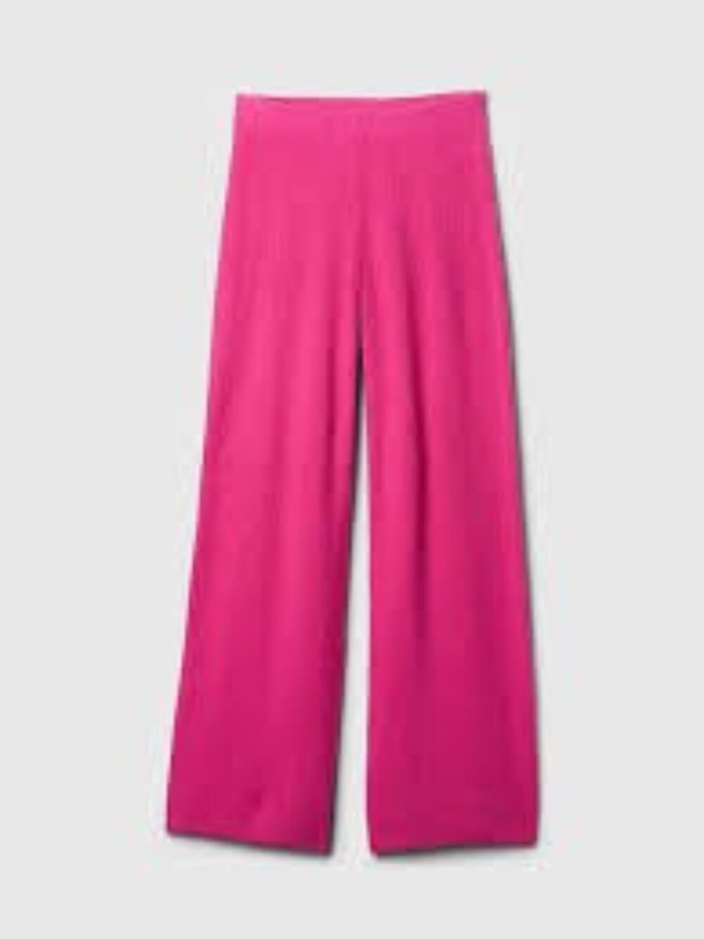 GAP NWT Pink CashSoft Shaker Knit Sweater Pants, Medium